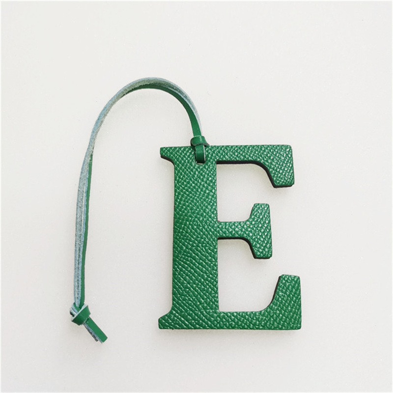 الجملة جلد طبيعي فاخر D E F G  - مراجعة Monogram Keychain Leather وسعره